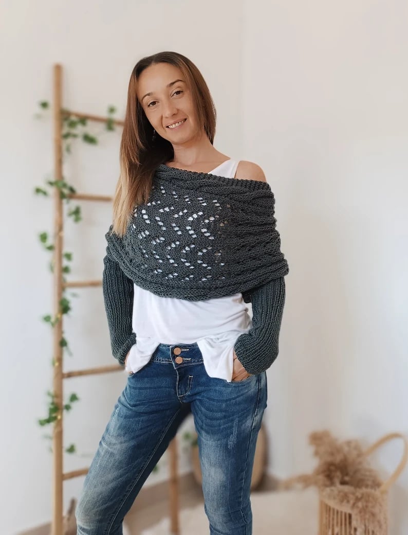 Kuscheliger Strickschal | Elegante Wärme für kalte Tage