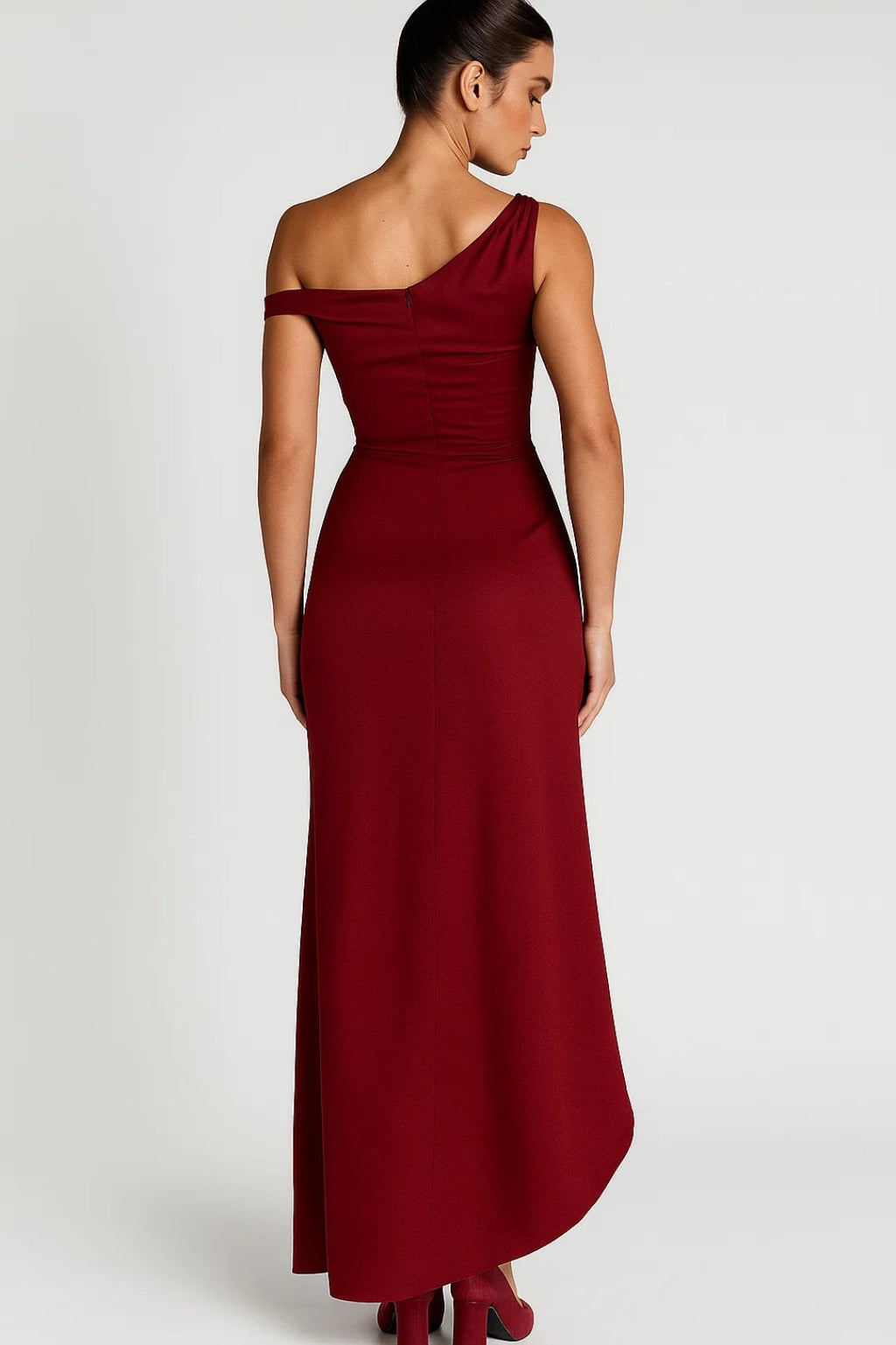 Elegantes Abendkleid | Asymmetrischer Ausschnitt für Stilvolle Anlässe