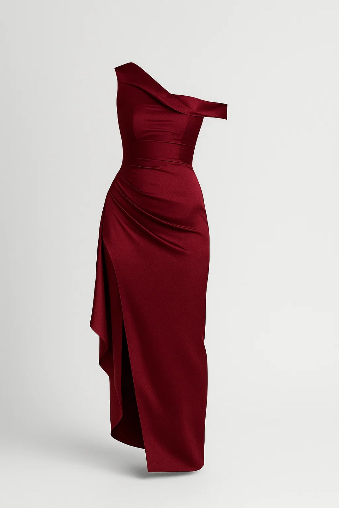 Elegantes Abendkleid | Asymmetrischer Ausschnitt für Stilvolle Anlässe