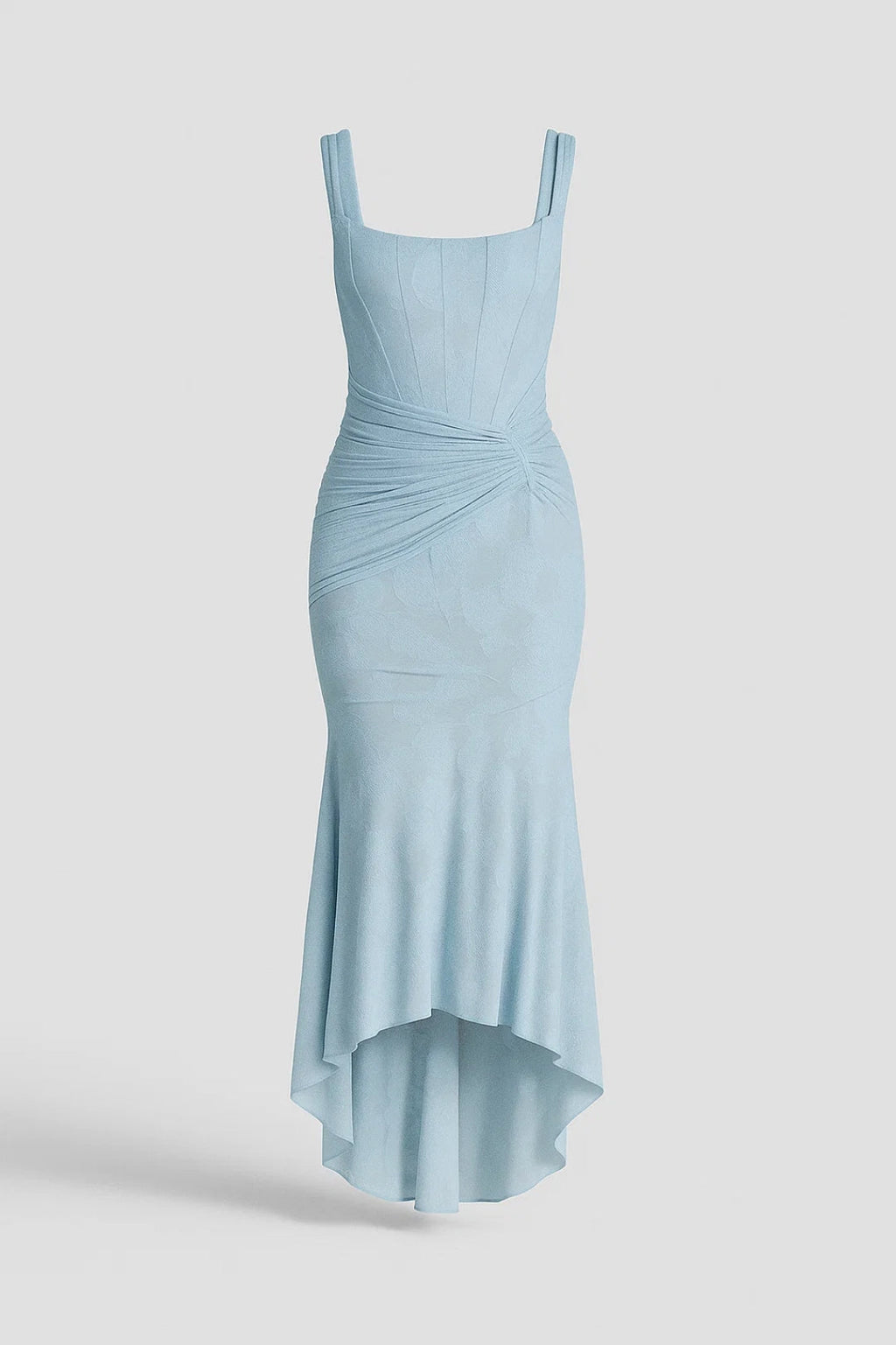 Elegantes Abendkleid | Drapiertes Design mit asymmetrischem Saum – Mühelos Raffiniert