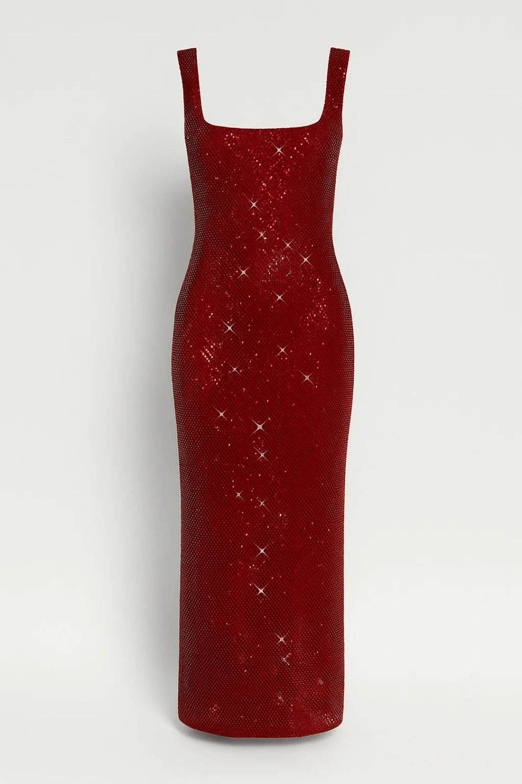 Elegantes Abendkleid | Figurbetont mit Glanzoptik | Glamour für besondere Anlässe