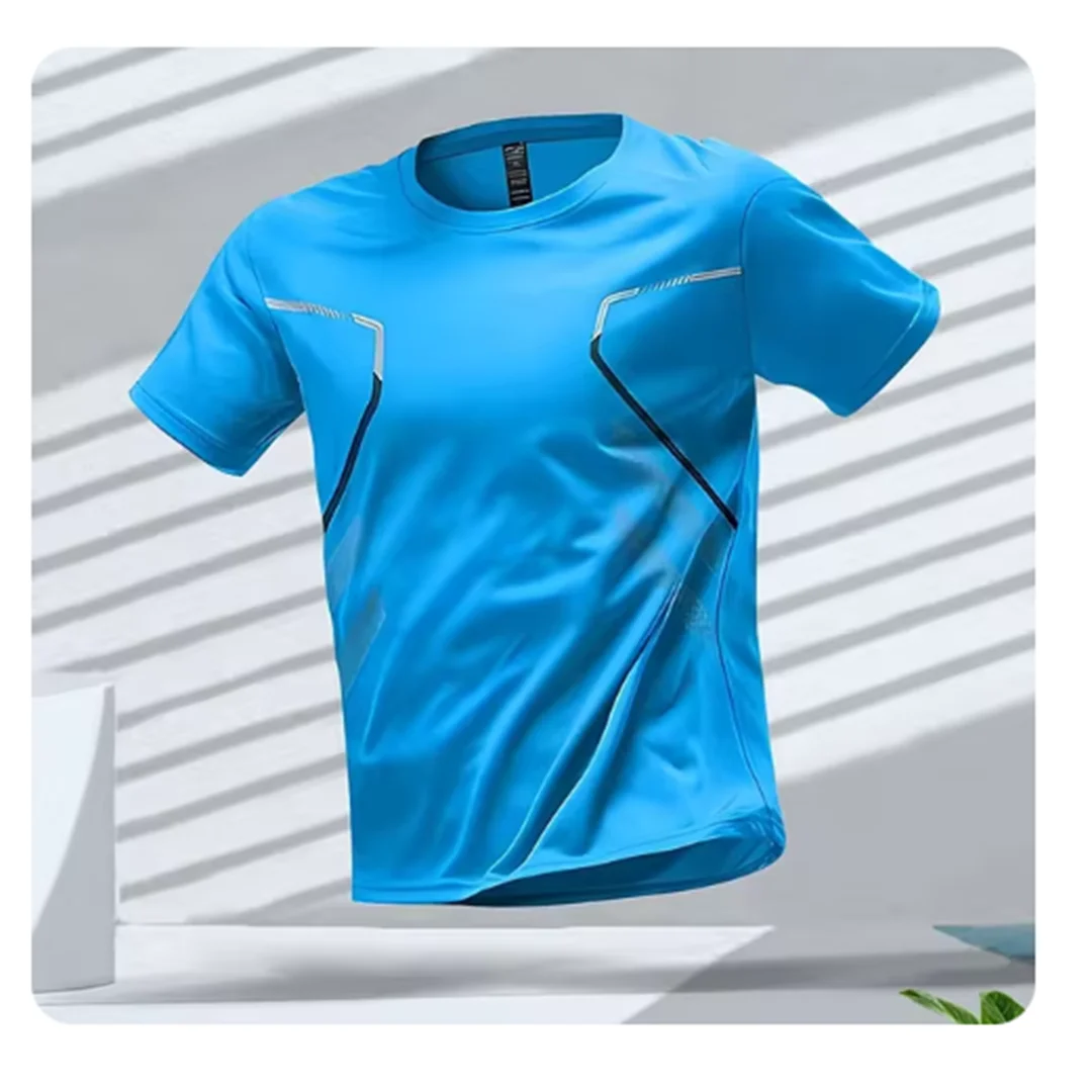 Ultraleichtes Herren Sport T-Shirt | Atmungsaktiv & Gemütlich für Aktive
