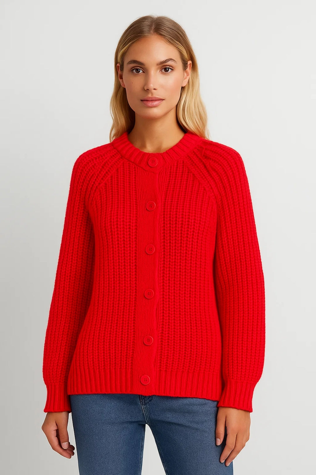 Elegante Strickjacke | Gemütlicher Schnitt | Lebendige Farben für jeden Anlass