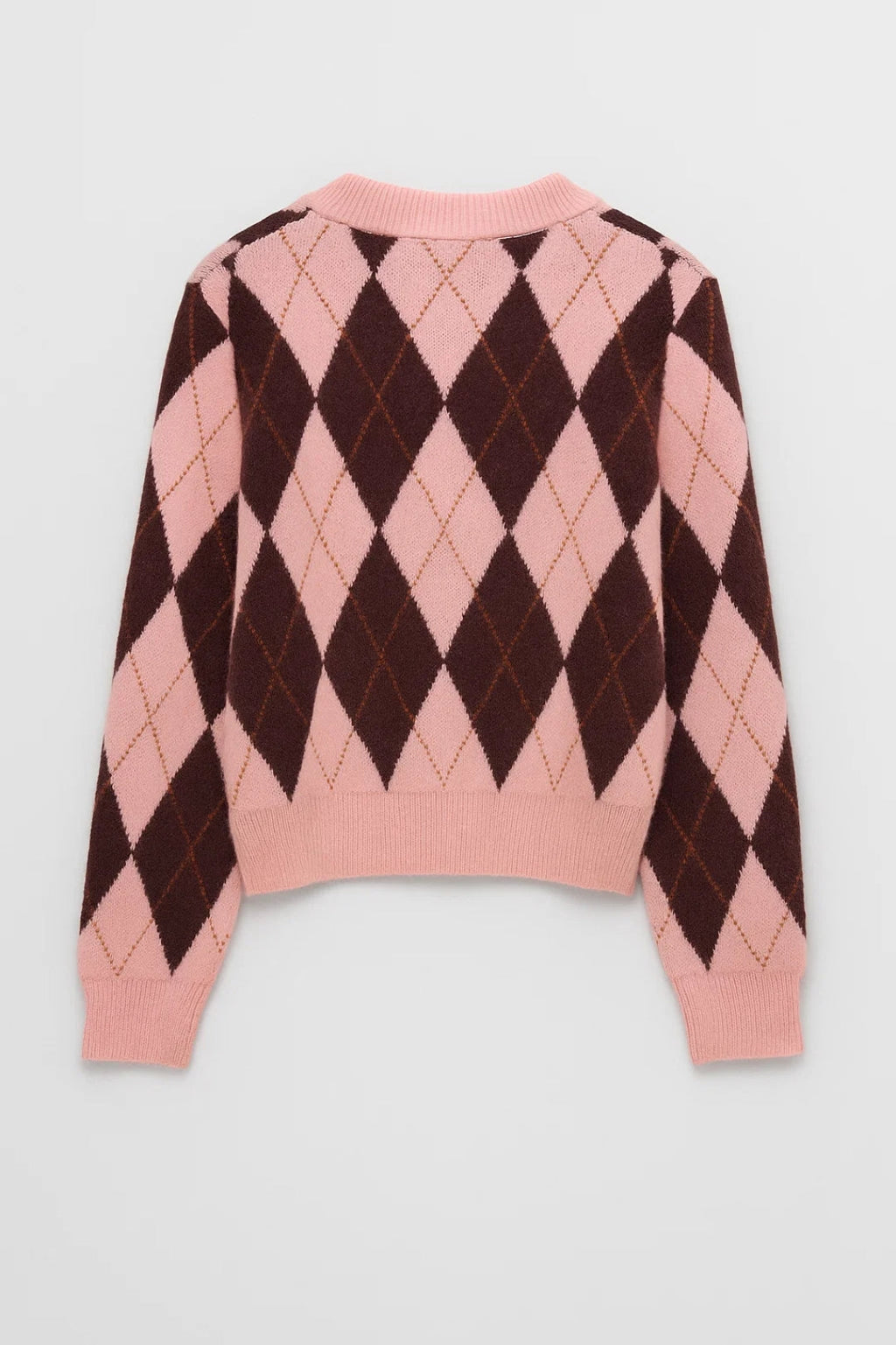 Verspielte Eleganz Cardigan – Gemütlicher Stil mit Rautenmuster