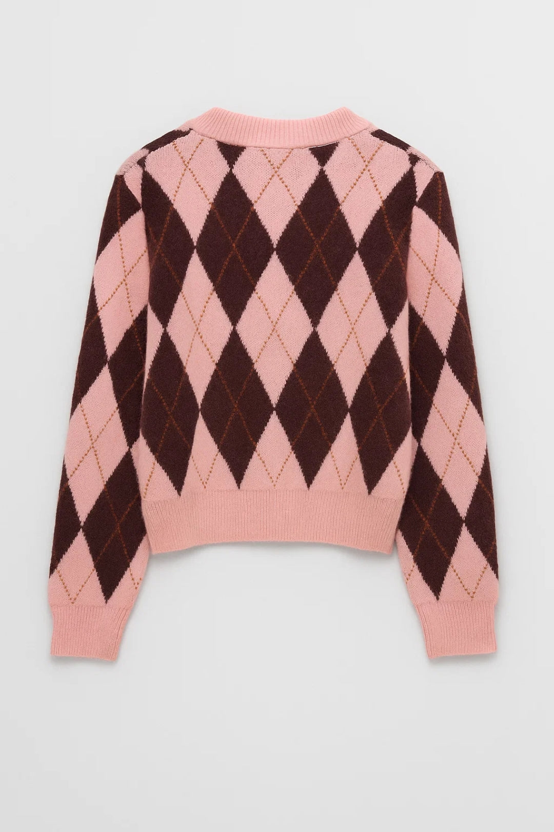 Verspielte Eleganz Cardigan – Gemütlicher Stil mit Rautenmuster