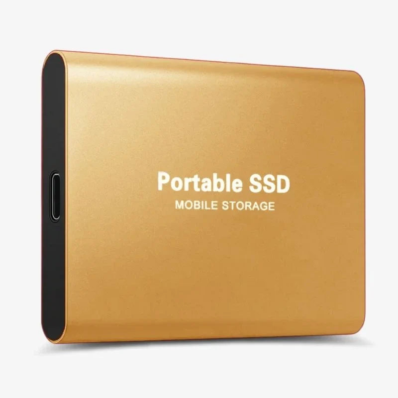 Tragbare Aluminium SSD-Festplatte – Müheloser Speicher für unterwegs