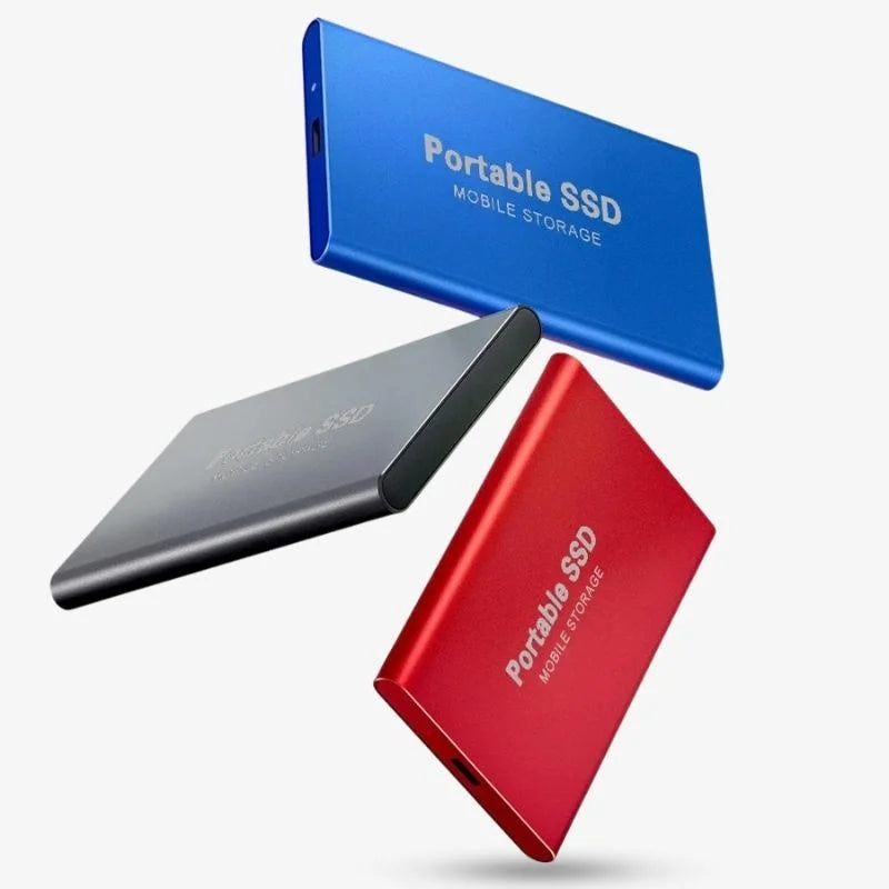 Tragbare Aluminium SSD-Festplatte – Müheloser Speicher für unterwegs