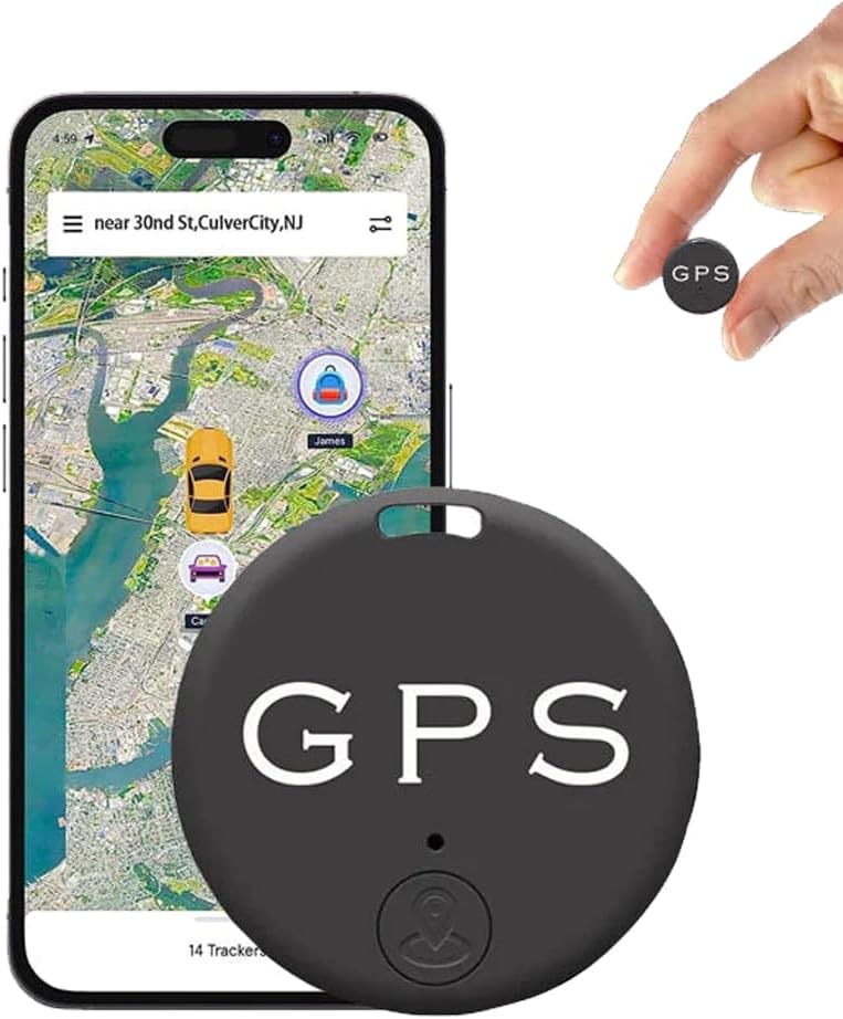 Mini GPS-Tracker mit Magnet – Echtzeit-Updates für Sicherheit unterwegs
