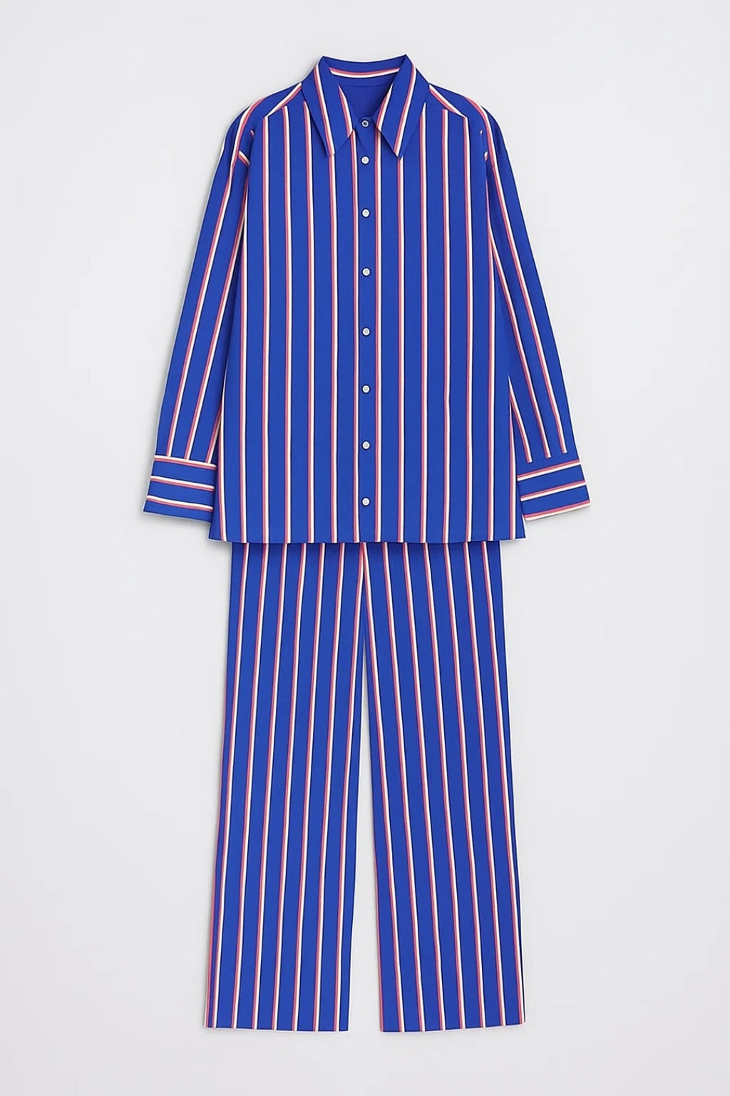 Elegantes Zweiteiliges Set | Moderner Schnitt mit Hemdkragen | Stilvoll & Vielseitig