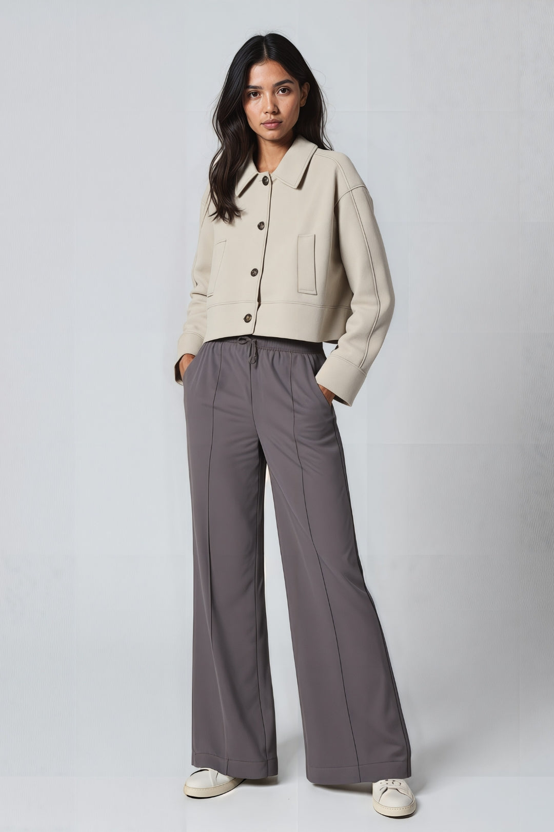 Stylische Veloursjacke | Weich und Gemütlich für Übergangszeiten