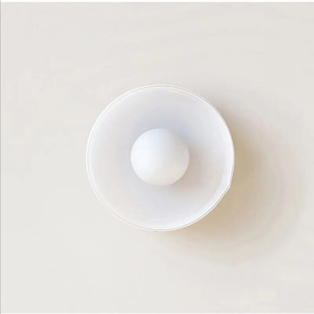 Elegante Glas-Deckenleuchte | Warmweißes Licht | Minimalistisch & Nordisch