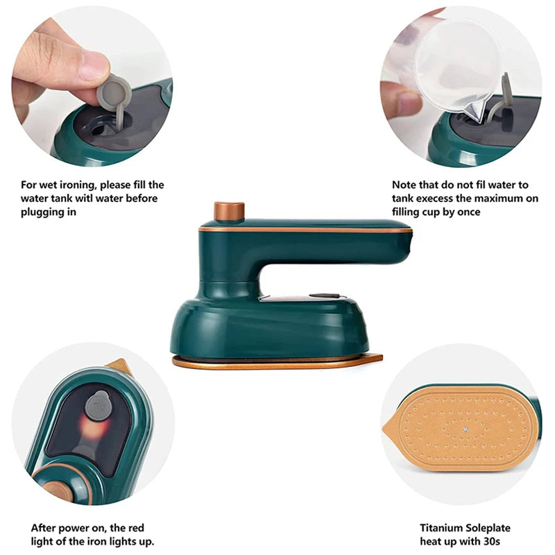 Mini Profi-Dampfbügeleisen