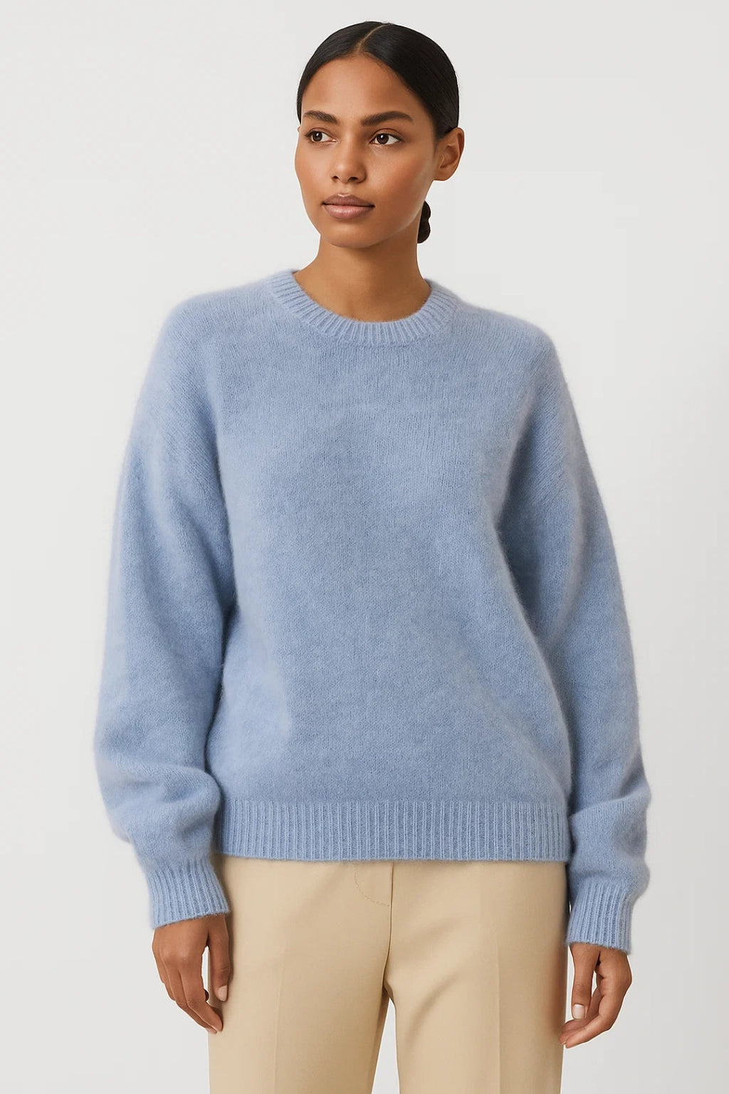Eleganter Rundhals-Pullover – Gemütlicher Stil für jeden Anlass