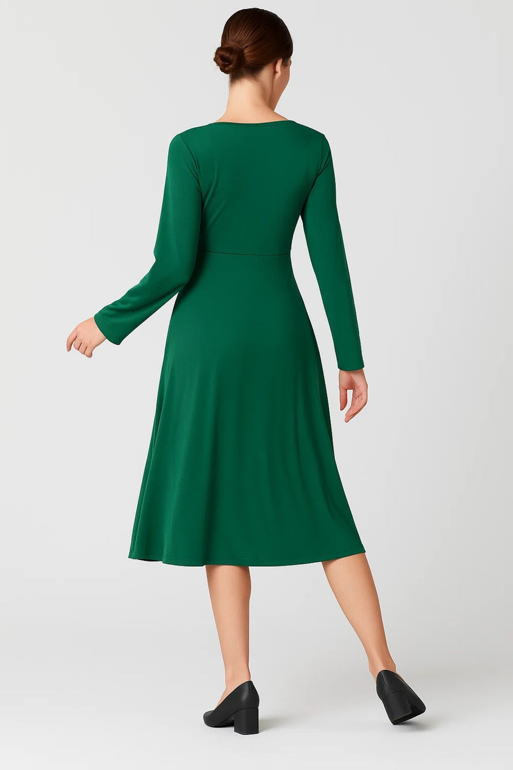 Elegantes Langarmkleid | Knopfleiste für mühelosen Stil