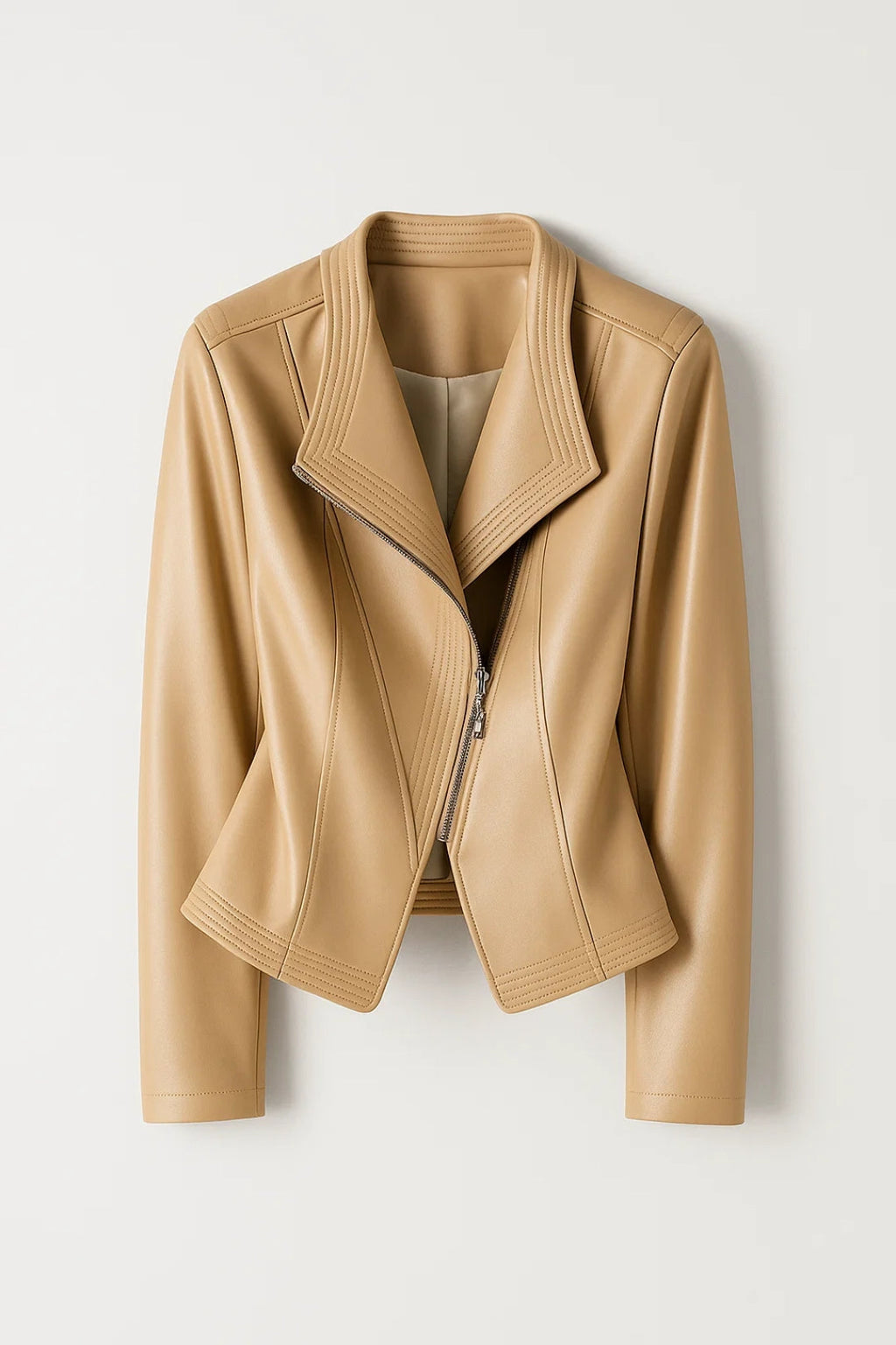 Figurbetonte Kurzjacke | Zeitlose Eleganz mit Reißverschluss für mühelosen Stil