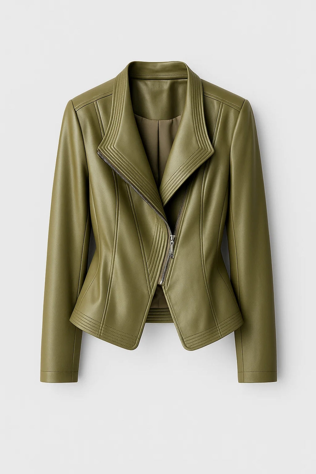 Figurbetonte Kurzjacke | Zeitlose Eleganz mit Reißverschluss für mühelosen Stil