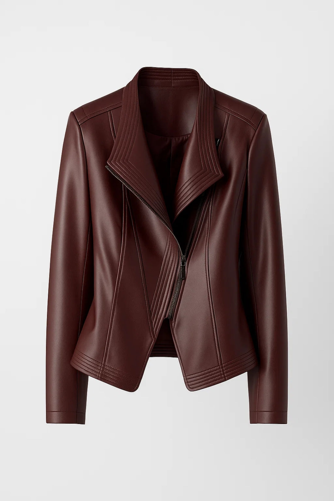 Figurbetonte Kurzjacke | Zeitlose Eleganz mit Reißverschluss für mühelosen Stil