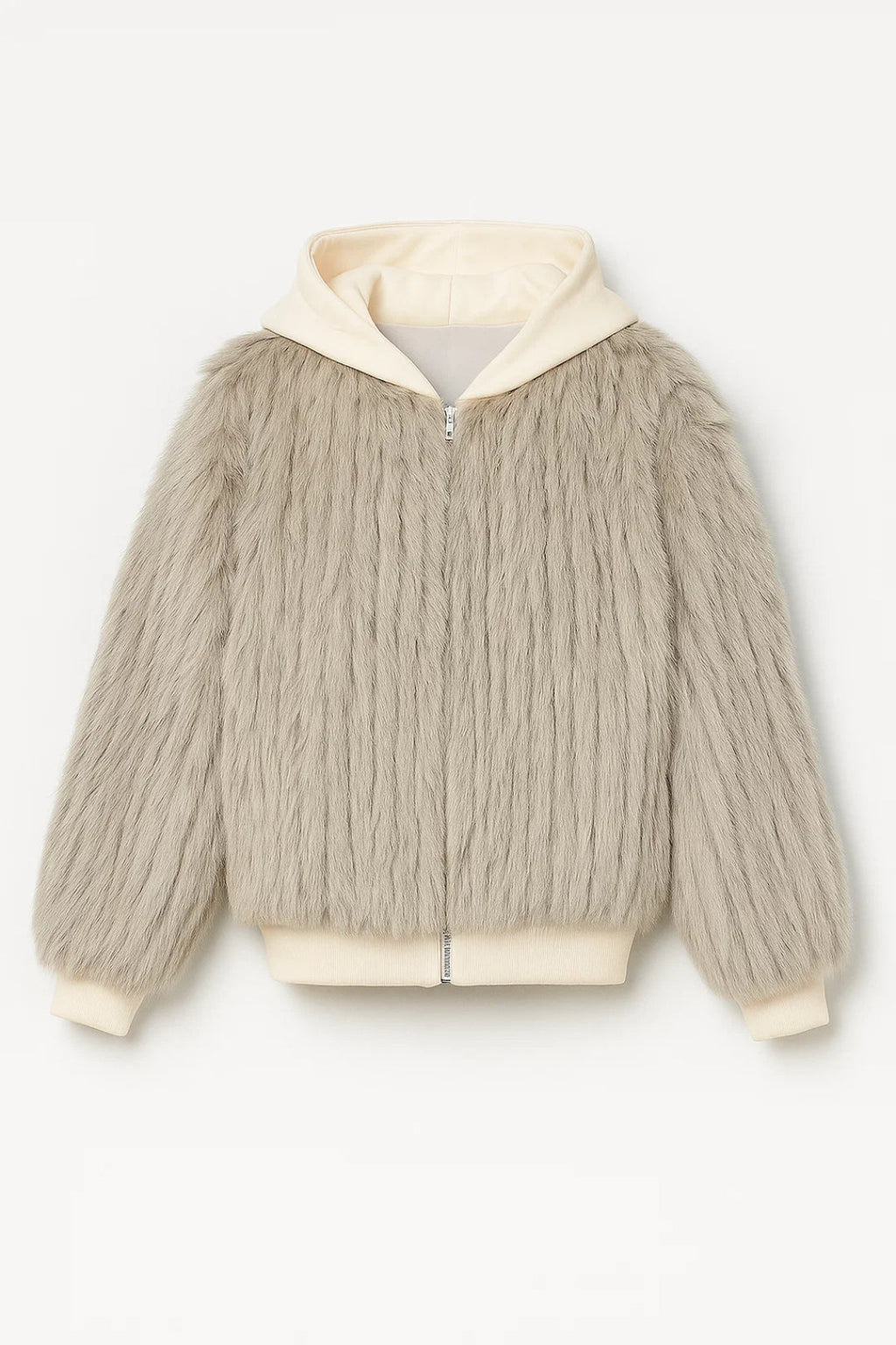 Moderne Jacke mit Kapuze | Gemütliche Wärme & Strukturierte Oberfläche