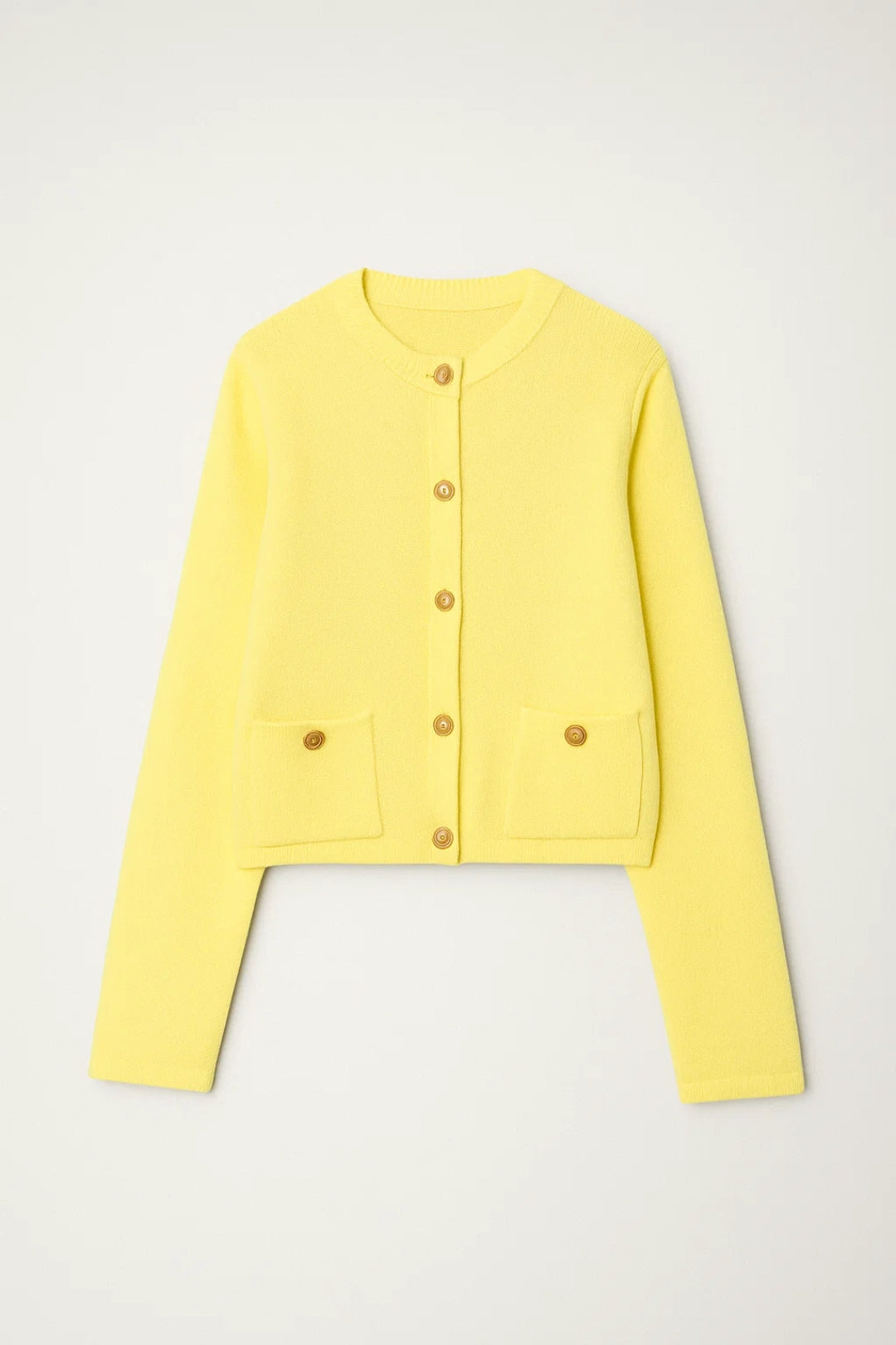 Elegante Strickjacke mit Knöpfen & Taschen – Gemütlicher Stil für jede Gelegenheit