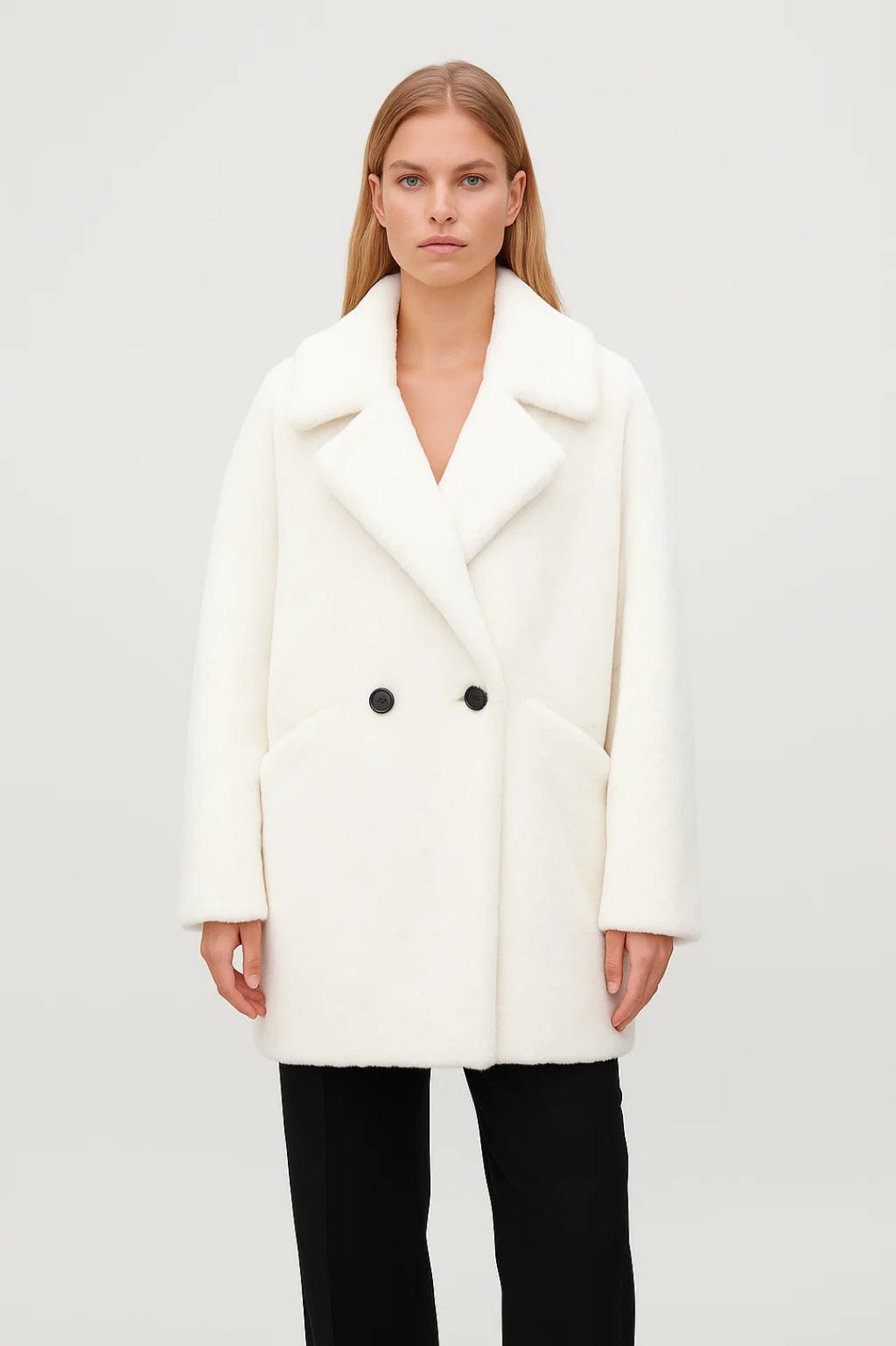 Eleganter Kurzmantel | Gemütlicher Schnitt mit Reverskragen | Zeitlose Klasse