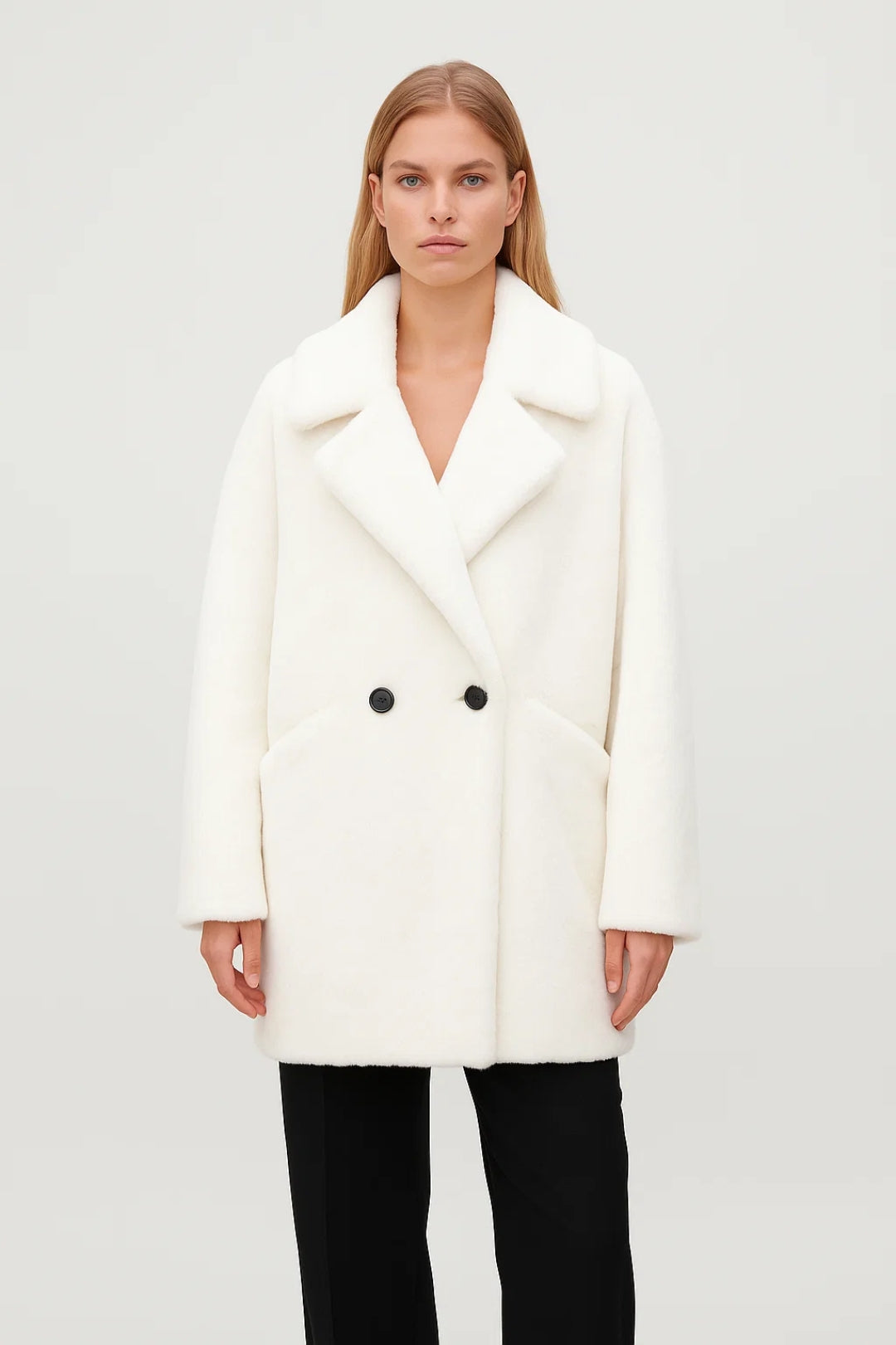 Eleganter Kurzmantel | Gemütlicher Schnitt mit Reverskragen | Zeitlose Klasse