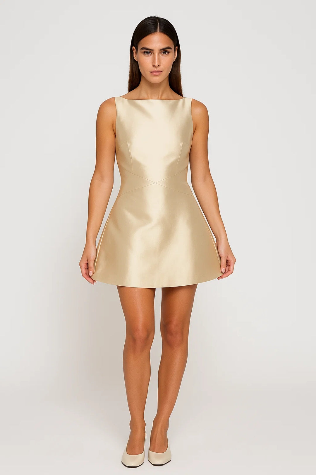 Elegantes Kurzkleid | Ausgestellter Schnitt für mühelosen Chic