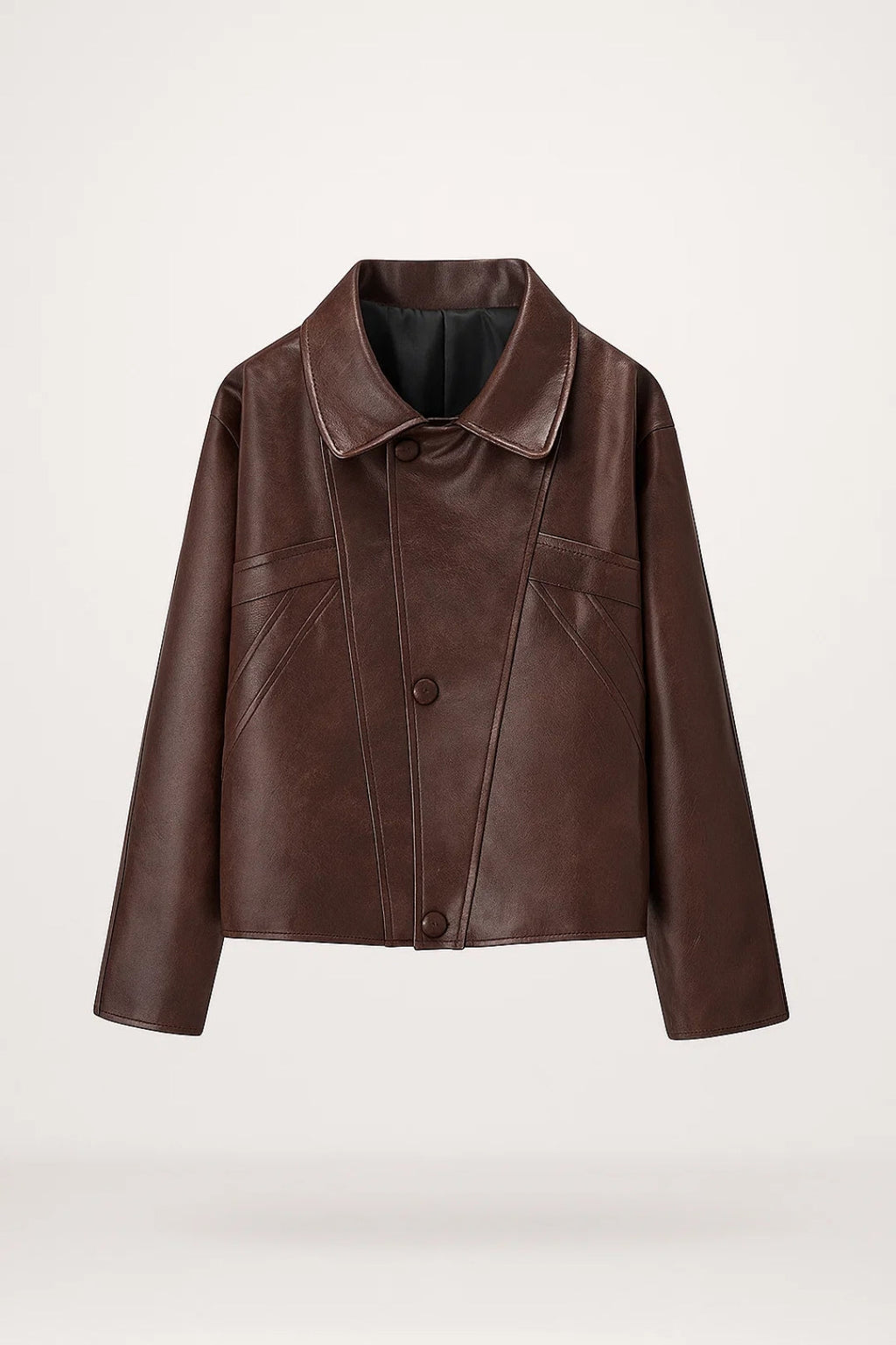 Elegante Kurzjacke | Gerader Schnitt mit Knöpfen | Mühelose Raffinesse