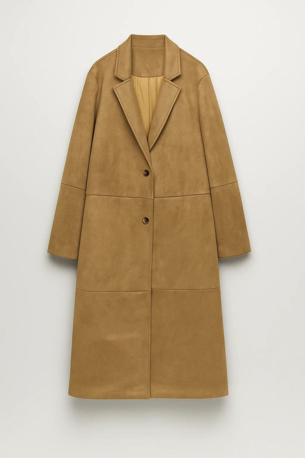 Eleganter Langer Mantel | Klassischer Schnitt für mühelosen Stil