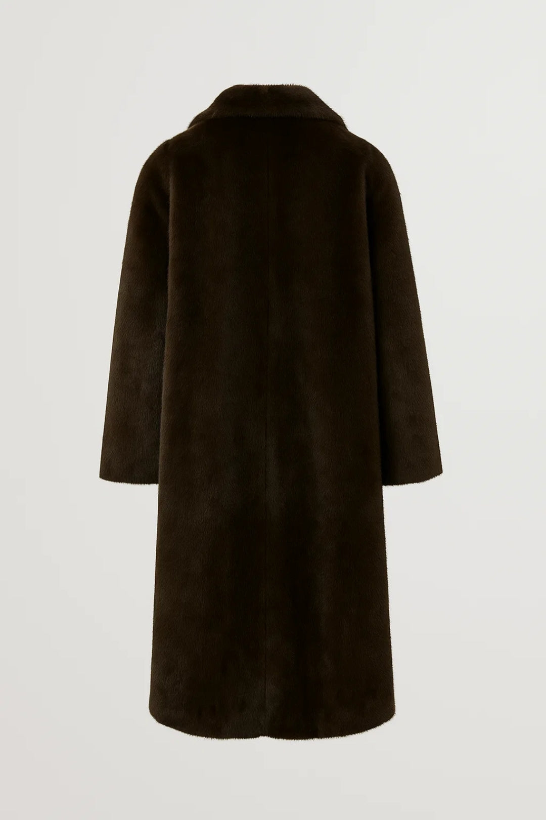 Eleganter Langer Mantel | Gemütlicher Schnitt mit Reverskragen | Klassische Wärme