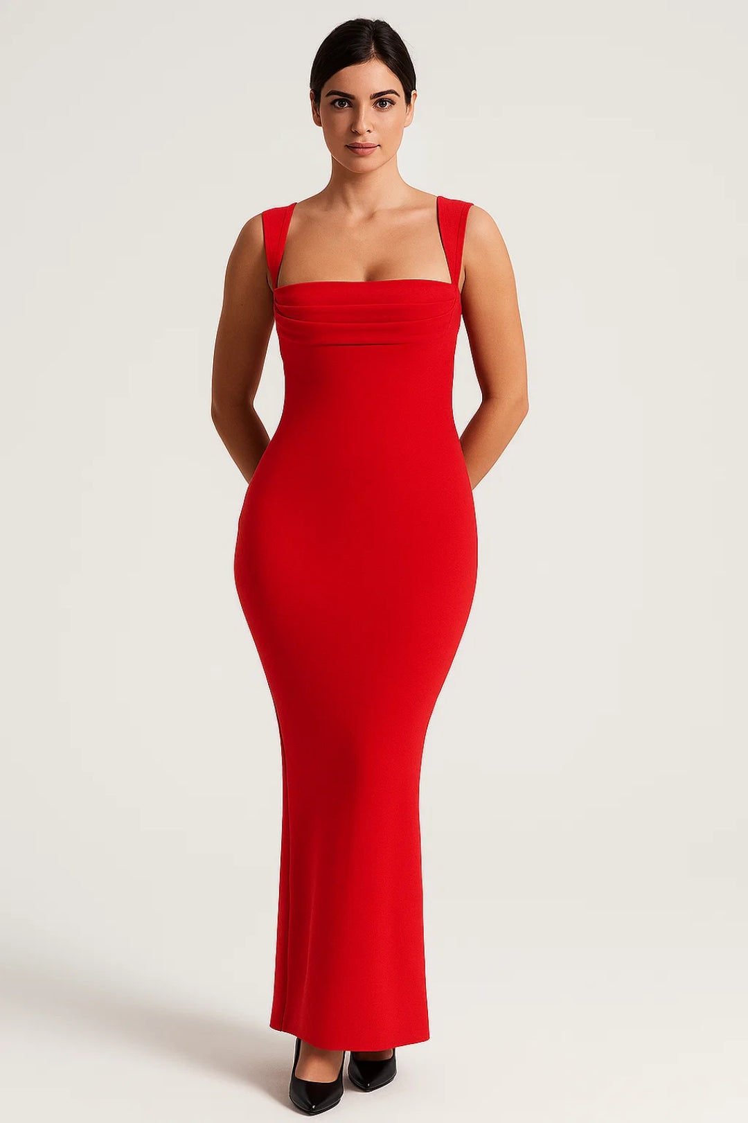 Elegantes Abendkleid – Figurbetont mit Breiten Trägern für besondere Anlässe