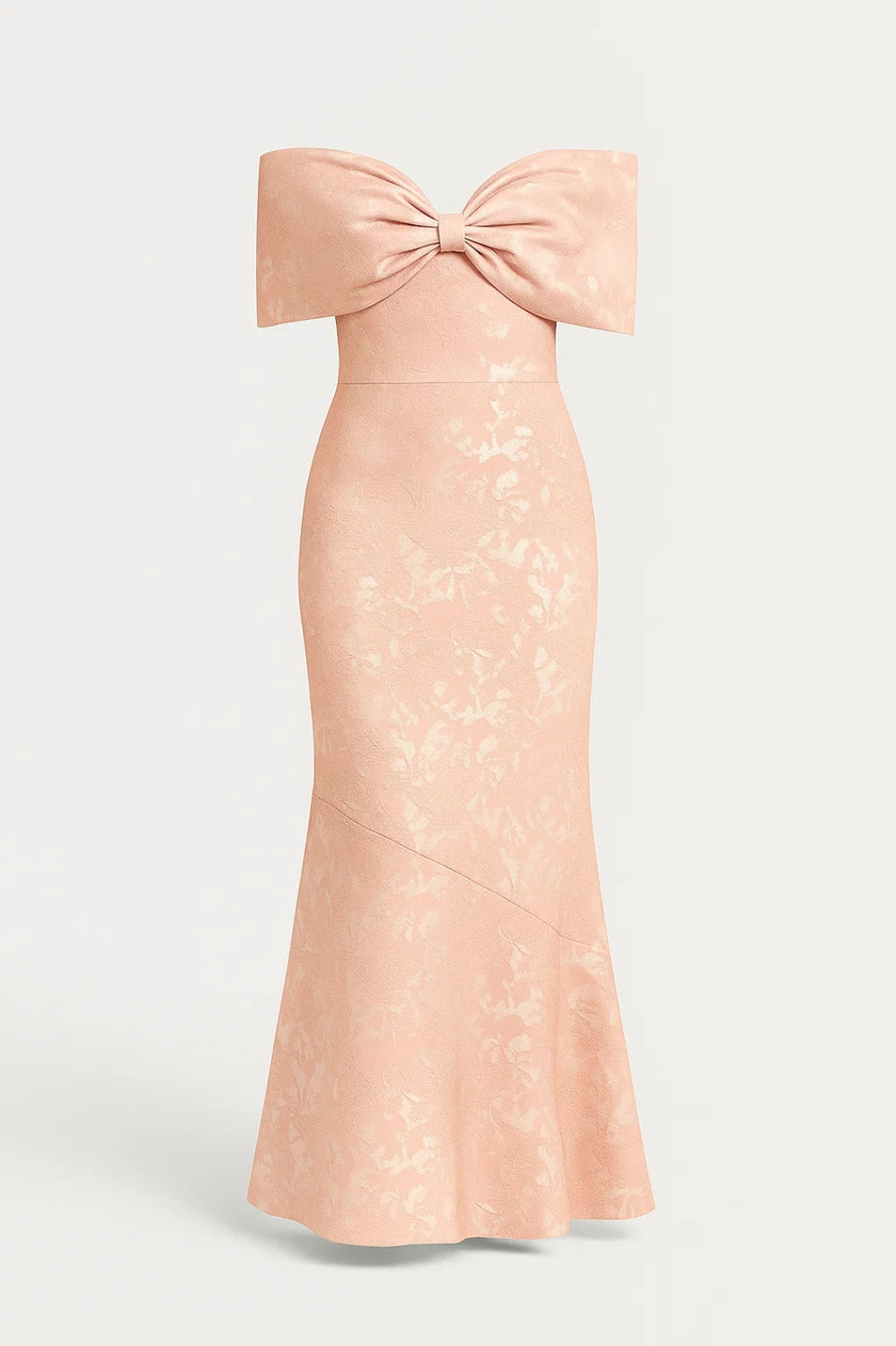 Elegantes Abendkleid | Schulterfrei mit Schleifendetail – Perfekt für Festlichkeiten