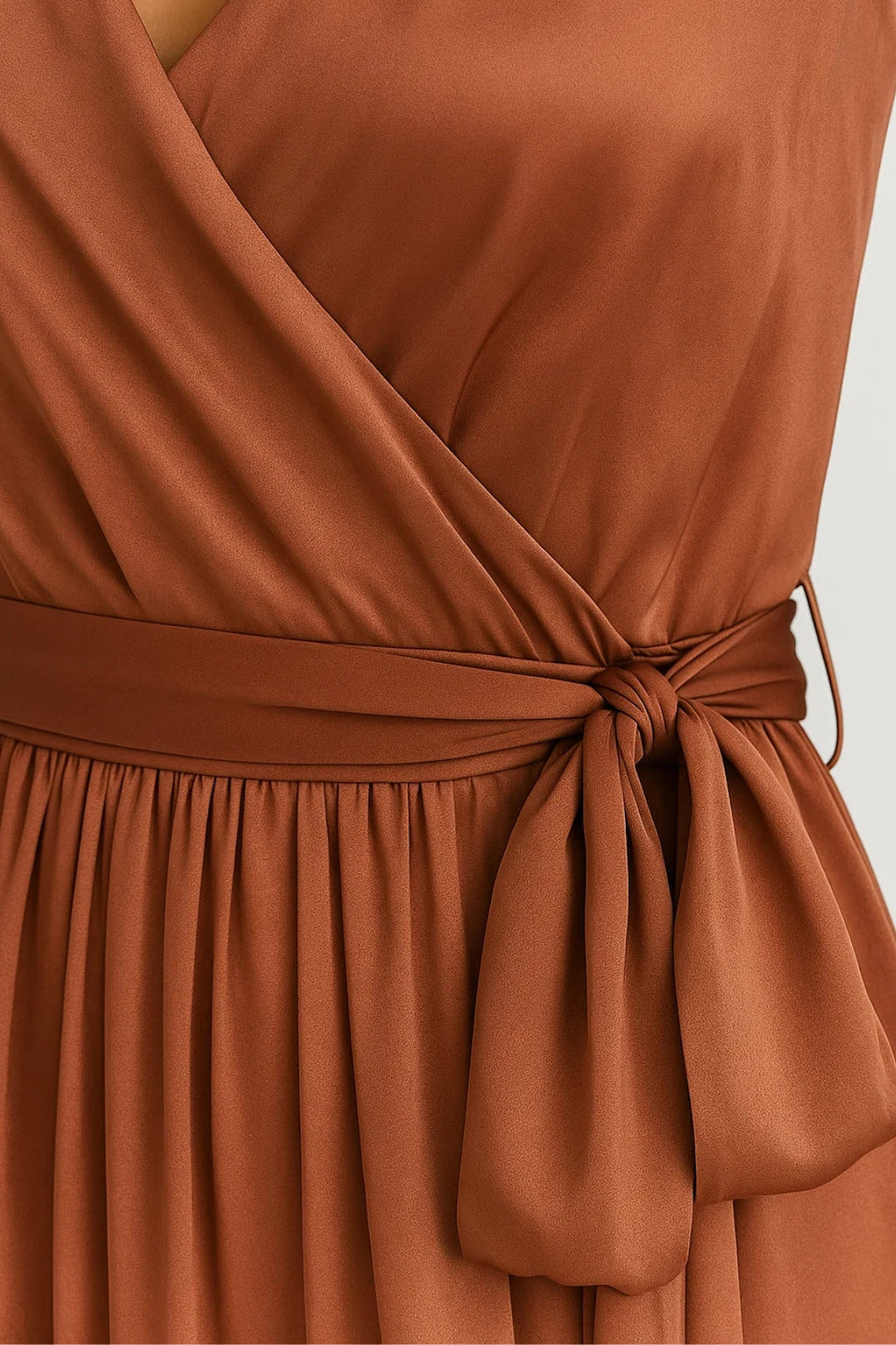 Elegantes Wickelkleid mit Schlitz – Mühelos raffinierter Stil für besondere Anlässe