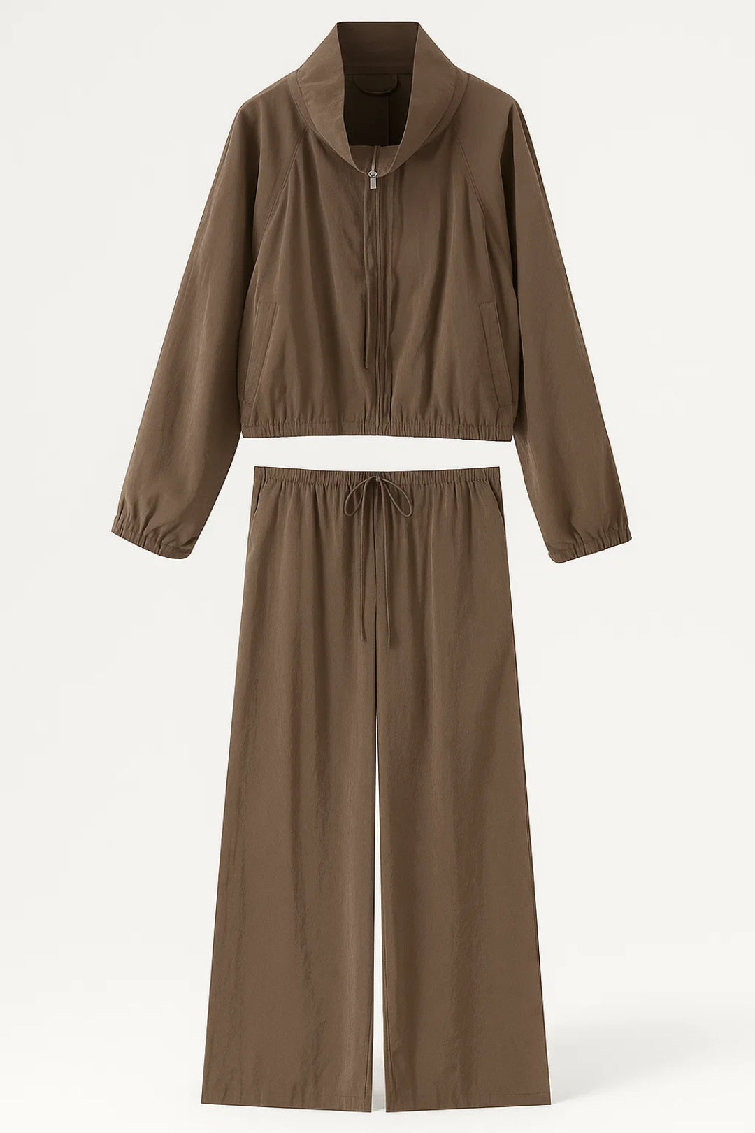 Elegantes Set mit Reißverschlussjacke – Stilvoller Komfort für jeden Tag