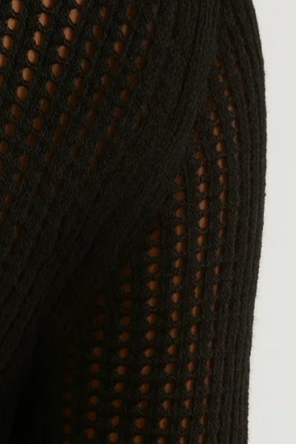 Elegantes Maxi Kleid | Langarm mit Strukturmuster – Mühelos stilvoll