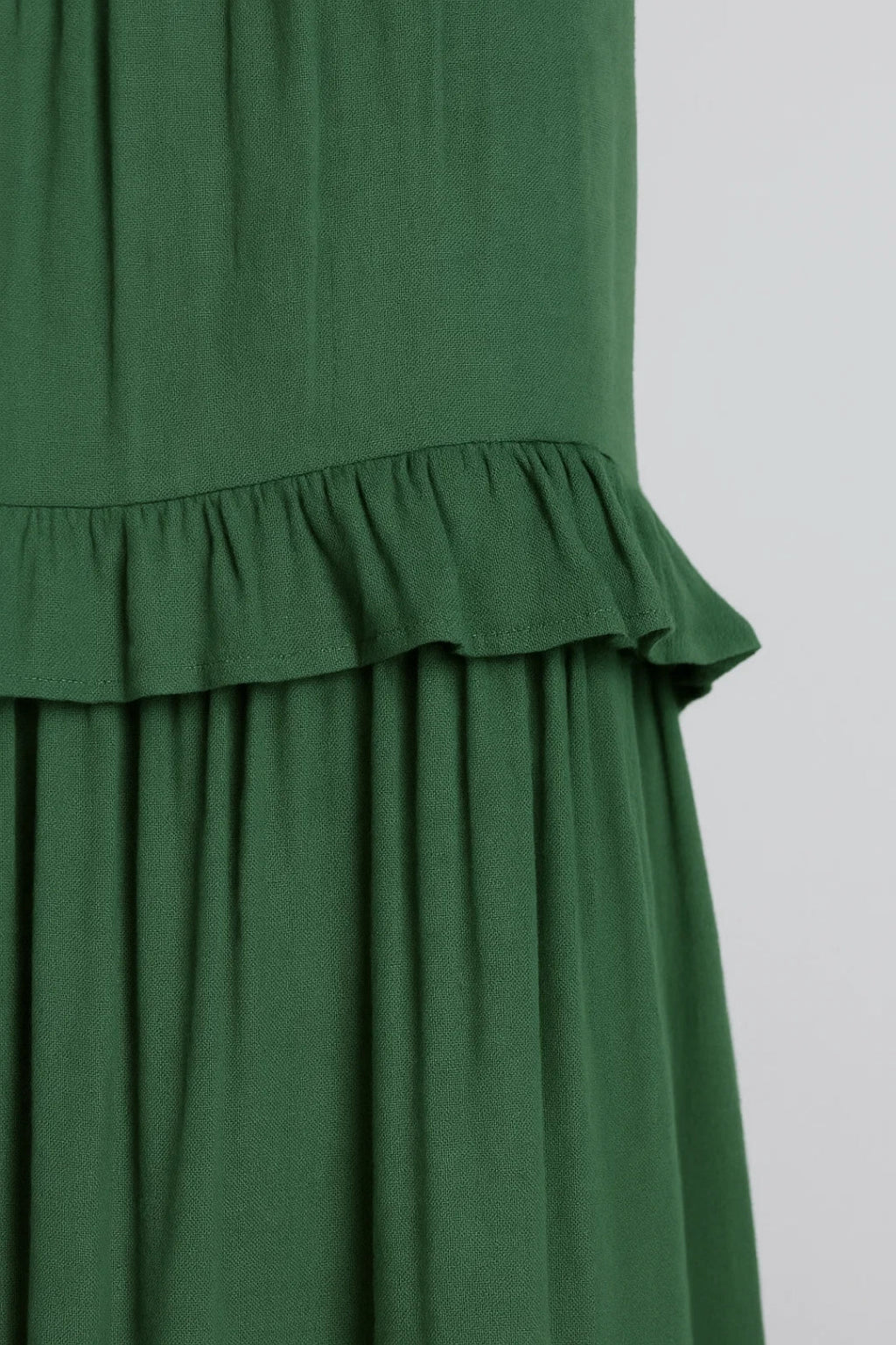 Elegantes Maxikleid | Weit fallend mit Volants – Perfekt für den Sommer