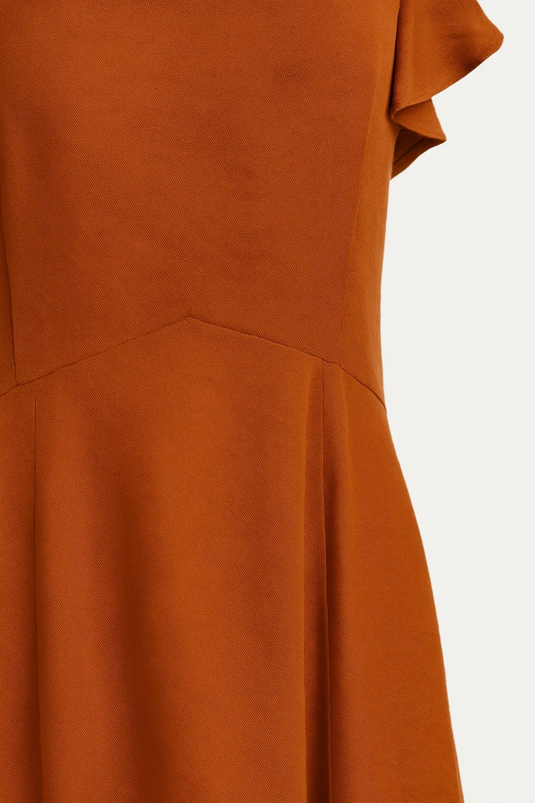 Ärmelloses Midi Kleid – Mühelos elegante Rüschen für jeden Anlass