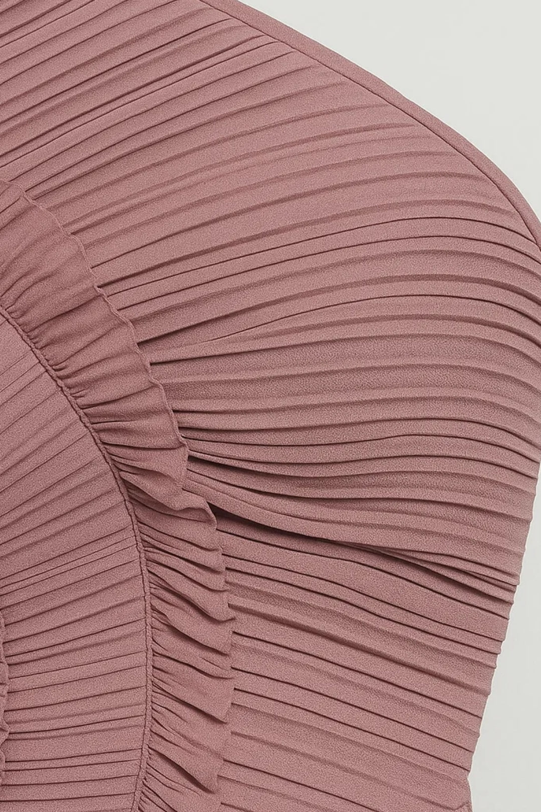 Elegantes Midikleid | Drapiertes Design mit Plisseefalten für mühelosen Stil