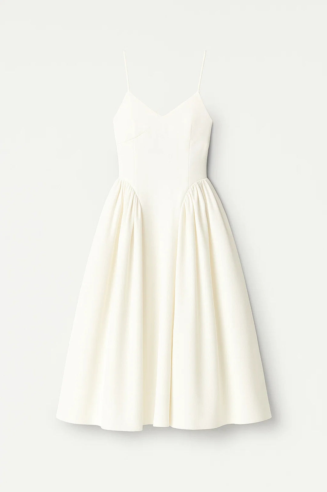 Elegantes Midikleid | Mühelos femininer Schnitt | Spaghettiträger