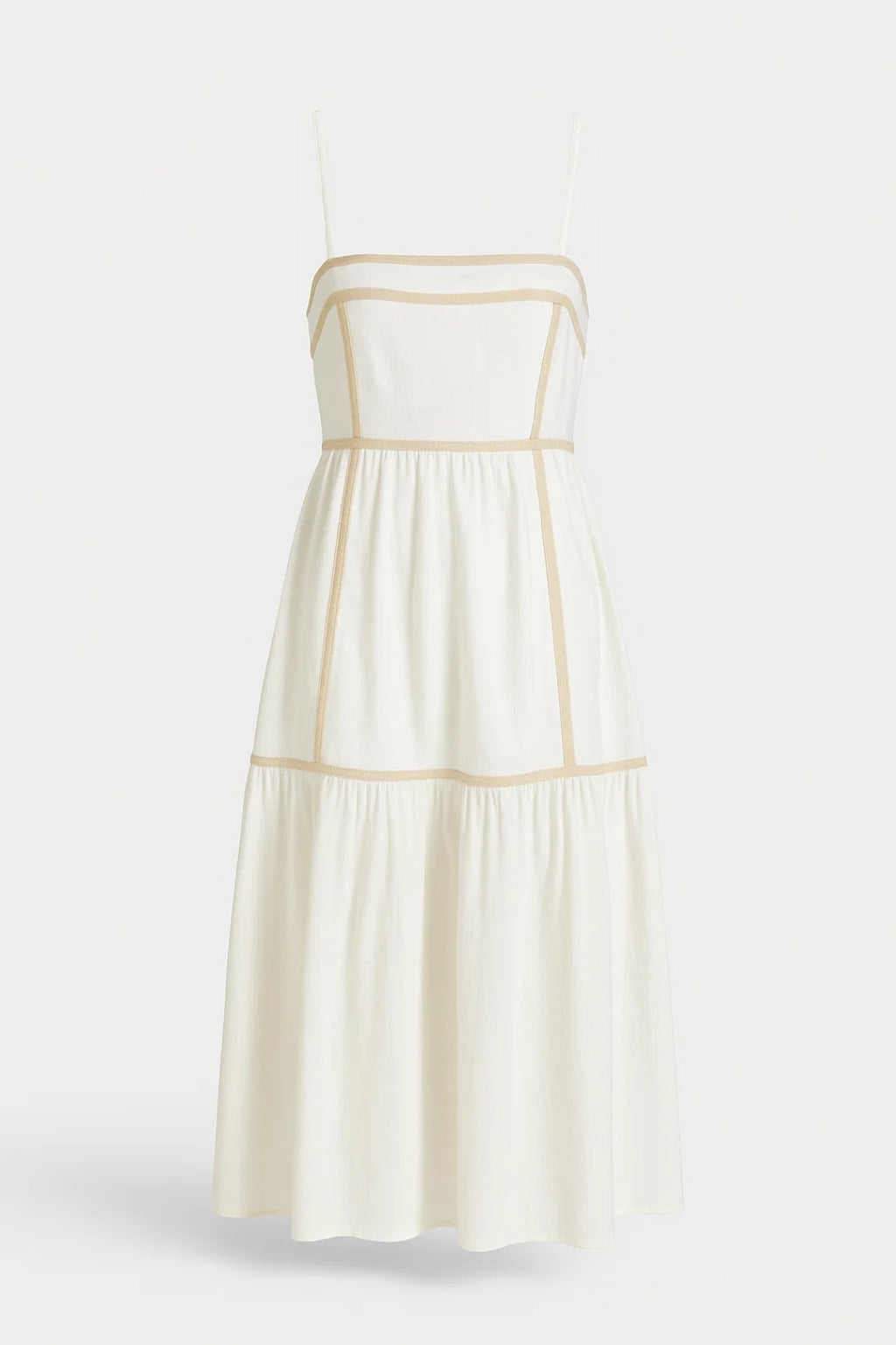 Elegantes Midikleid | Spaghettiträger für mühelosen Chic