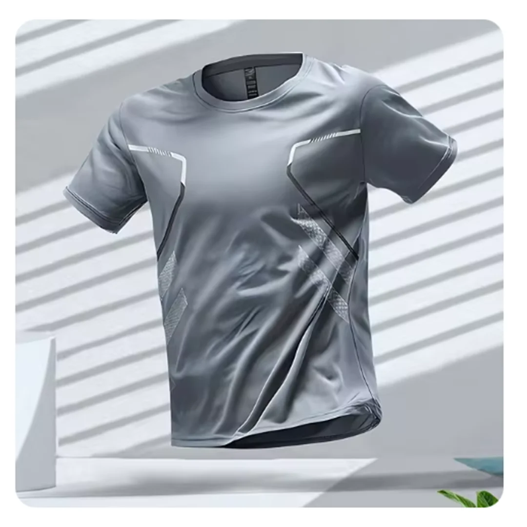 Ultraleichtes Herren Sport T-Shirt | Atmungsaktiv & Gemütlich für Aktive