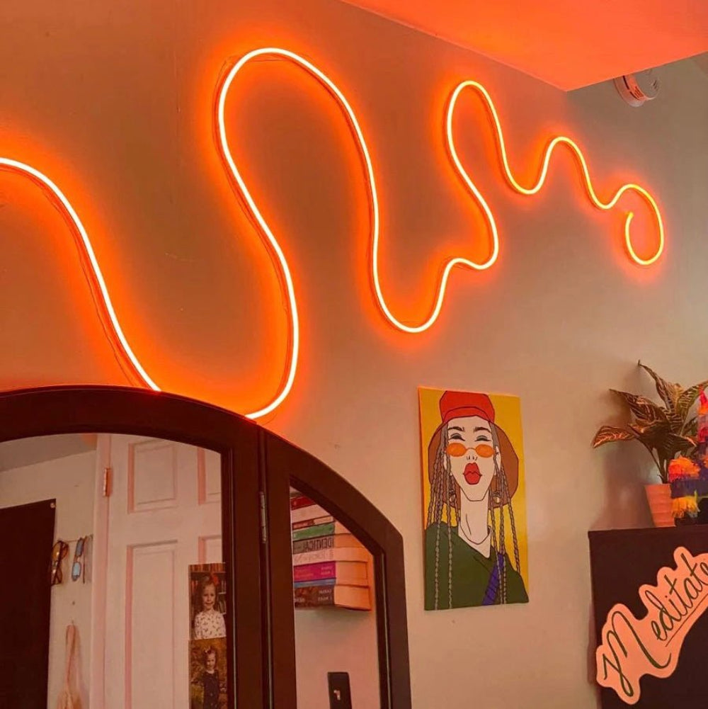 Neon-LED-Leuchten mit App-Steuerung – Farbwechsel & Timer für gemütliche Stimmung