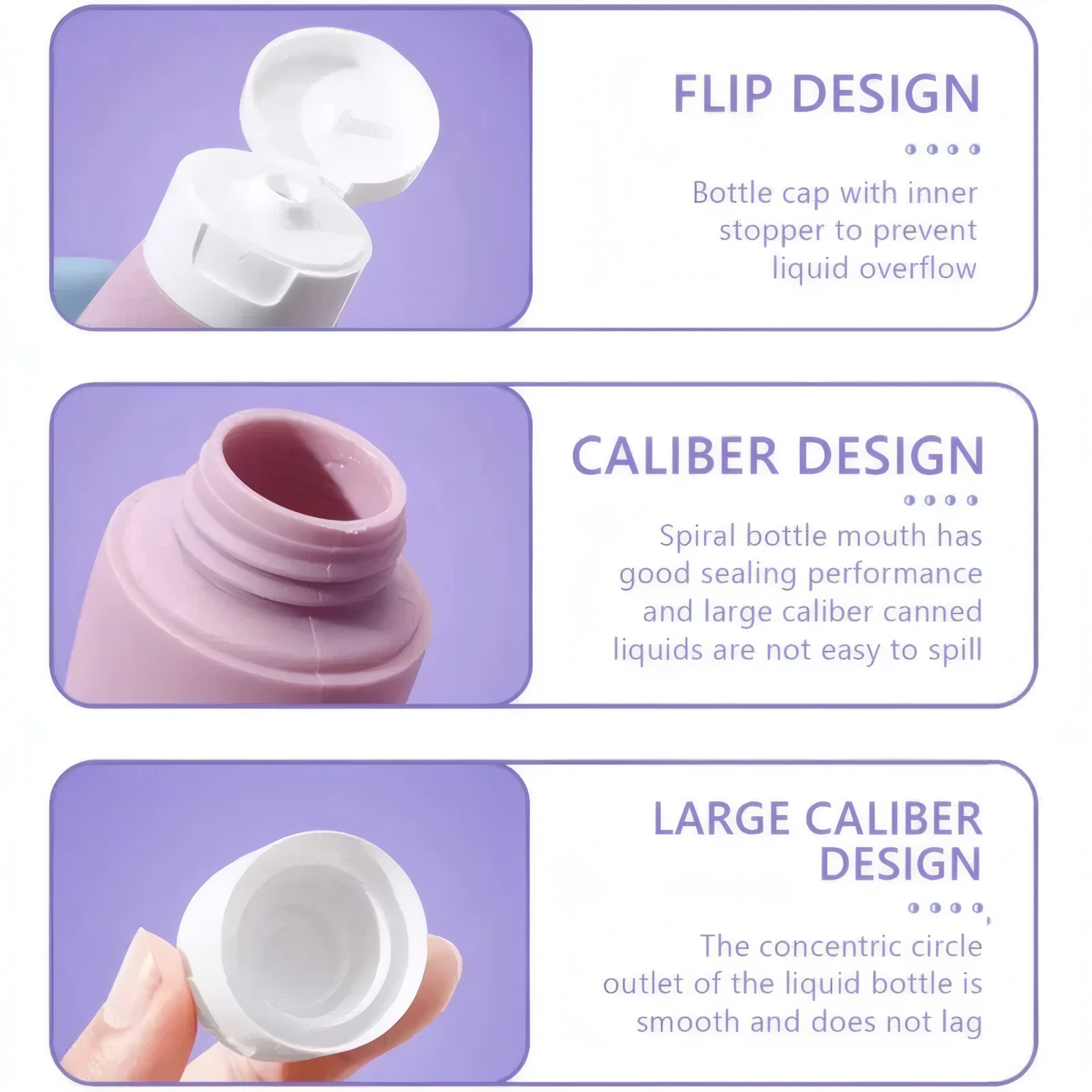 Stilvolles Reisebehälterset