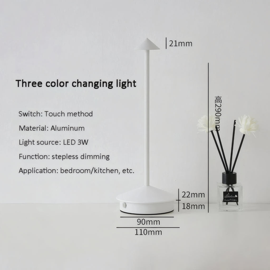 LED-Tischlampe – Dimmbar