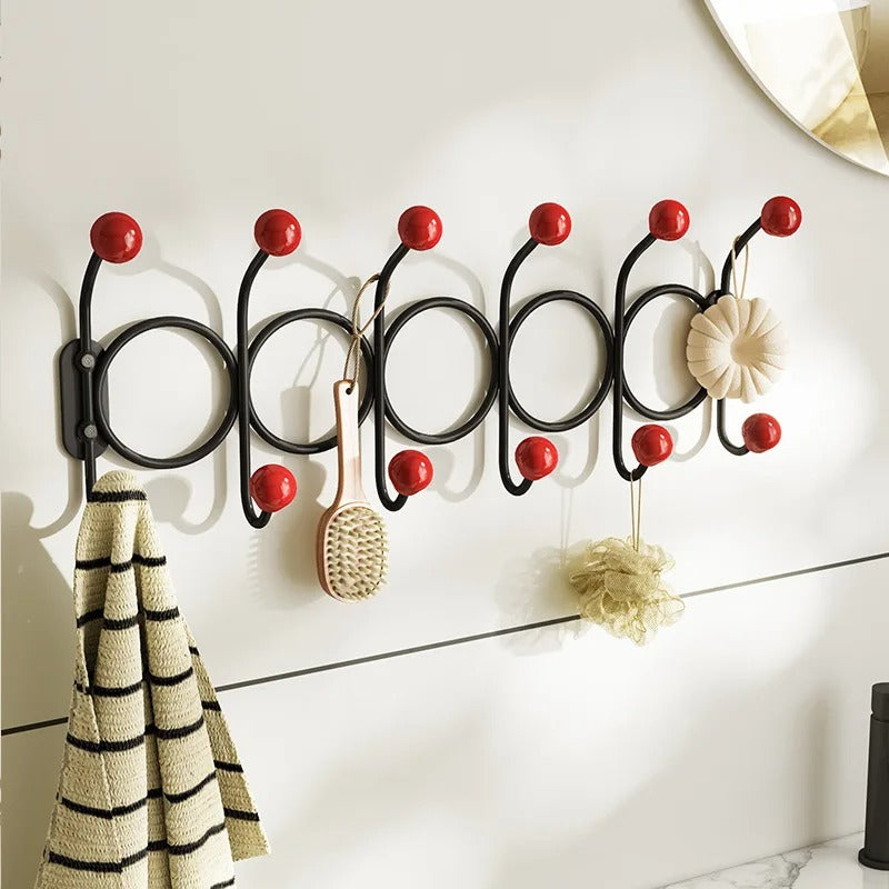 Bunte Metall-Wandhaken – Praktisch & Gemütlich für Kinderzimmer & Flur