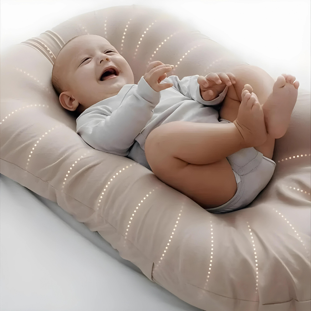 Ergonomisches Babykissen – Sicherer & Gemütlicher Schlaf für Ihr Baby