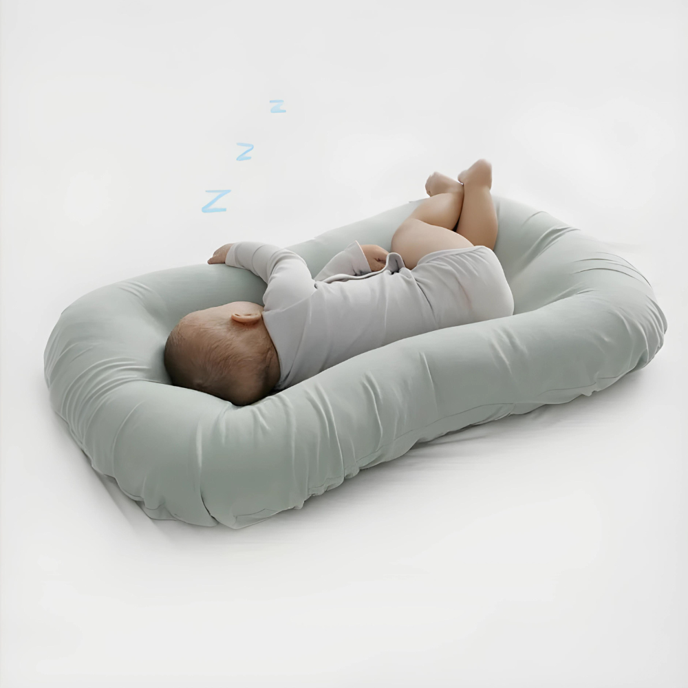 Ergonomisches Babykissen – Sicherer & Gemütlicher Schlaf für Ihr Baby