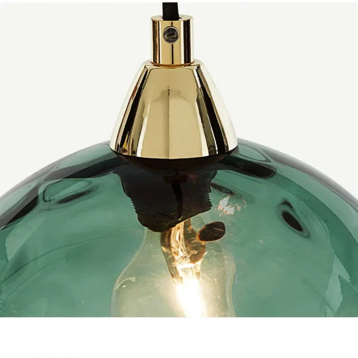 Elegante Glaskugel Pendelleuchte – Gemütliche Hängelampe für Ihr Wohnzimmer