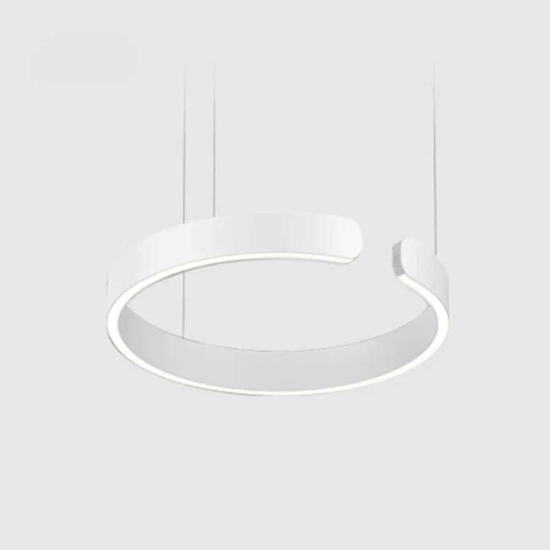 Elegante LED Pendelleuchte – Modernes Design in Schwarz und Weiß