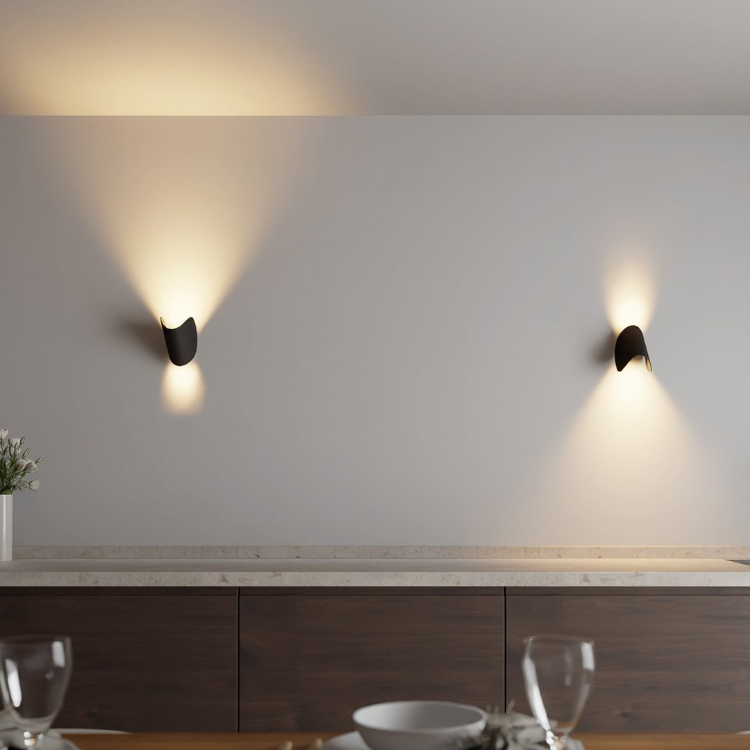 Moderne LED Wandleuchte – Elegante Innen- und Außenbeleuchtung für Gemütlichkeit