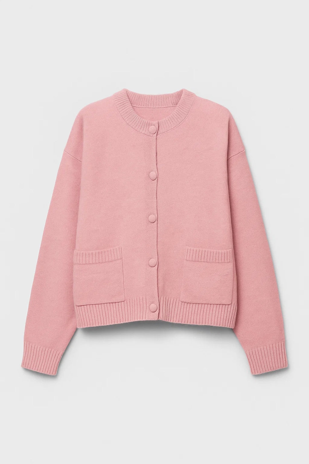 Gemütliche Strickjacke | Zeitloser Stil mit praktischen Taschen